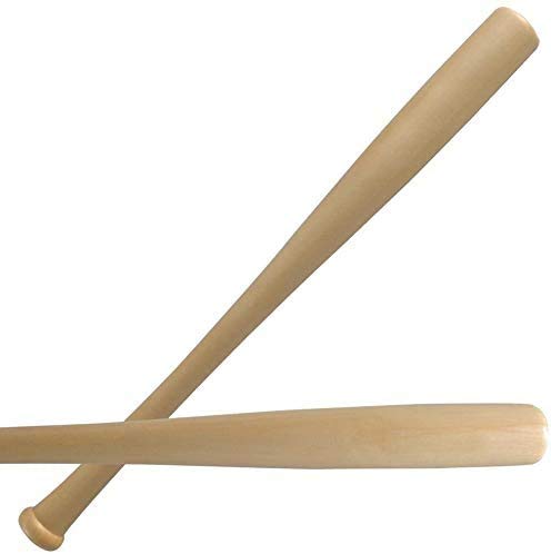 Romaans Heavy Duty Wooden Baseball Rounders Softball Bat 24" 24 Inch Pole Full Size