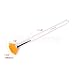 Appearus Taklon Fan Mask Brush Acid Applicator for Glycolic Peel/Masques (Medium)