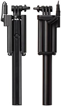 Selfie stick, Ultron pocket size selfie stick plug and play without charging for all iPhone and most of the android phone -Black