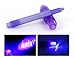 2 in 1 Invisible Ink Pen UV Black Light Combo (Purple)