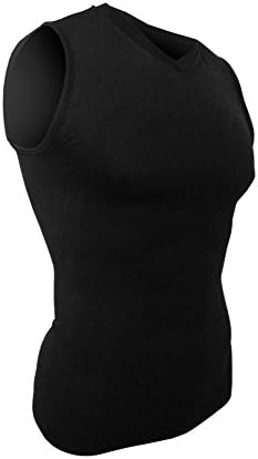 Fitman Solutions Body Shaping Gynecomastia Compression Shirt: Comfortable for Everyday Wear XXL Black