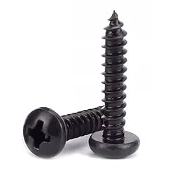 #8 X 1 Black Phillips Pan Head Self Tapping