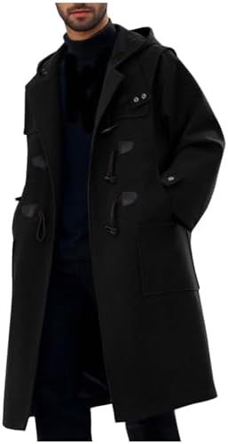 Montgomery Original Mens Duffle Coat - Toggle Coat (XXL, Burnt