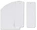Juvale Bulk Blank Bookmarks - 300 Count, 6 x 2 in White Cardstock - Bookmark Blanks to Decorate & Pre-Punched Holes for Tassels, Tags & Hanging Labels