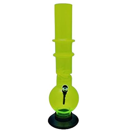 Metier Moksha Bongs 16 inch Tall Transparent Green, 5cm