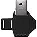i2 Gear Phone Armband for iPhone 16, 15, 14 and Galaxy S23, S22, S10, S9 with Card Holder (Black)