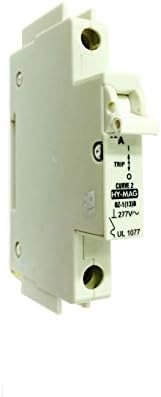SHAMROCK CONTROLS QZD18204 QZ Series Circuit Breaker, 1 Pole, 4 amp, Curve 2 Equivalent to Curve C (Medium Delay), AC Voltage, UL1077 Recognized