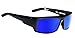 Spy Optic Admiral Polarized Wrap Sunglasses, 62 mm (Matte Black)