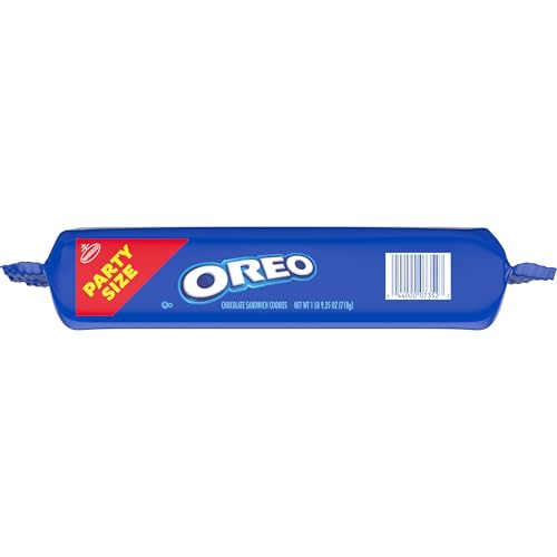 OREO MEGA STUF CHOCOLATE SANDWICH COOKIES, PARTY SIZE, 1 LB 9.35 OZ