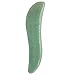 Domika Gua Sha Scraping Massage Tool,4pcs Handmade Green Aventurine Jade Stone Guasha Board Traditional Scraper Tools for SPA Acupuncture, Therapy Massage Stones