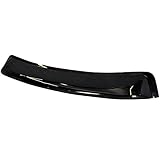 Roof Spoiler 1996-2000 Honda Civic | OE Style Acrylic Black Rear Roof Window Visor Spoiler Vent Shade by IKON MOTORSPORTS | 1997 1998 1999