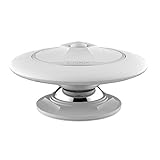 WisHome USB Rechargeable 30 LEDs Motion Sensor Light 360 Degree Rotatable Stick-on Anywhere LED Night Light with Magnet and 3M Adhesive Tape for Bedroom Living Room Kid's Room Hallway Warm White