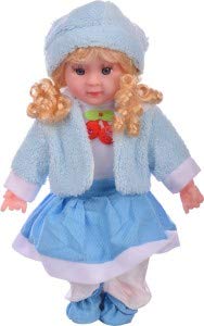 SRR Sita Ram Retails Soft Baby Doll for Girls (Blue)