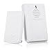 Smart Waterproof Wireless Doorbell Transmitter+Receiver Cordless Door Bell Ring 36 Melodies 100m Range Home Office (Forecum5, 1 Button and 1 Plugin Receiver)