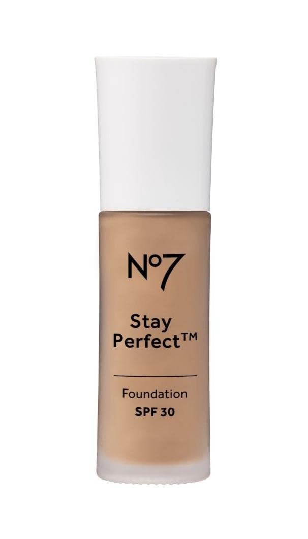 No7 Stay Perfect Foundation (New Formula) - Latte spf30