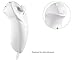 2 Packs Nunchuk Nunchuck Remote Controller Joypad for Nintendo Wii Wii U Console Whitethumb 3