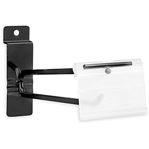 pegboard hooks with label