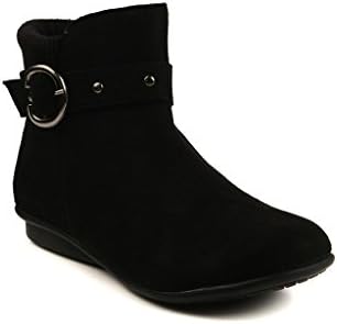 Women Suede Black Boots
