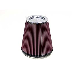K&N Universal Clamp-On Air Intake Filter: High