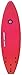 Liquid Shredder FSE EPS/PE Soft Surf Board (Red, 6-Feet)
