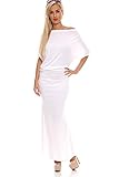 Lolli Couture OFF SHOULDERS SLEEVE MAXI DRESS M white