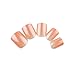 CLAVUZ Full Cover False Nails Tips Press On Nail Manicure Fashion Design Short Length No Need Glue Color Collection Set