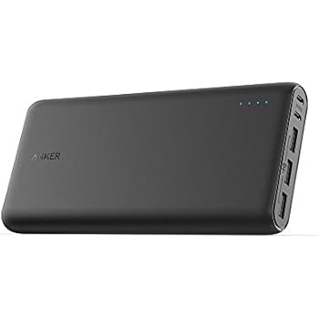 Anker PowerCore 26800 Portable Charger, 26800mAh External Battery with Dual Input Port and Double-Speed Recharging, 3 USB Ports for iPhone, iPad, Samsung Galaxy, Android and other Smart Devices