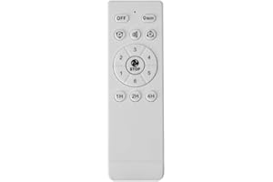 Ceiling Light Remote Control Replacement, Universal Remote, Compact Size, Fan Speed and Timer Control, Light Switch Function