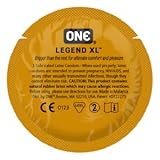 ONE Legend XL Large Sized Lubricated Latex Condoms