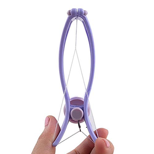 Aland Facial Hair Remover Threading Epilator Defeatherer Spring DIY Beauty Makeup Tool Line Hair Removal Clip Manual Hair - Thumbnail 4