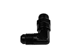 Aeromotive 15689 Fitting, Elbow, 90-Deg, AN-06 ORB to AN-06 Flare