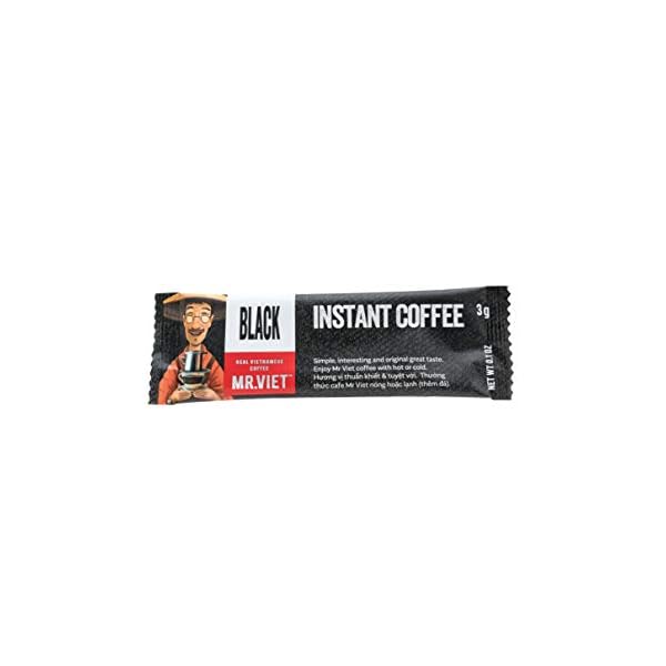 Mr Viet Black Instant Coffee 20 Pouches | Authentic Vietnamese Coffee, Freeze-Dried. Quick. Convenient. Tasty – Bild 6