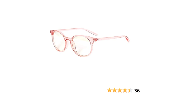 Amazon.com: Claire's Lentes reductores de luz azul para niños, rosa, lentes  transparentes redondas, marcos de 2 pulgadas de alto por 5.5 pulgadas de  ancho, 1 pieza : Salud y Hogar