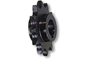 KART SUPPLY Sprocket C Type, 35 Chain, 5/8 Bore, 3/16″ Keyway, 12 Tooth