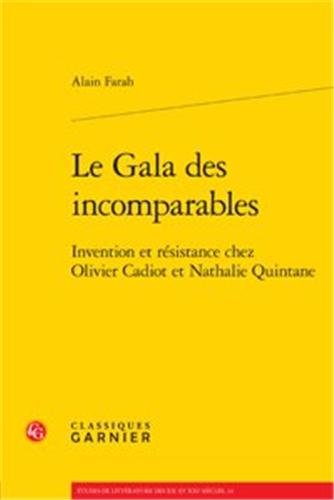 Le  gala des incomparables