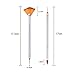 BONNIESTORE 1 Pc Dual-ended Dotting Pen Rhinestone Studs Picker Wax Pencil Pen with Crystal Beads Handle Manicure Nail Art DIY Decoration Tool