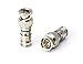 THE CIMPLE CO - BNC Compression Connector for RG6 Coaxial Cable | Pack of 10 | Solid Construction with High Grade Metals - Male BNC Connectors for CCTV, SDI, HD-SDI, Siamese, Security Camera primary