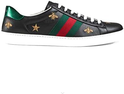 Gucci Ace Leather Embroidered Sneakers