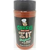 Corky's Ribs and BBQ Grip N Rub It Original Seasoning 9.52 oz Bar-B-Q Barbecue