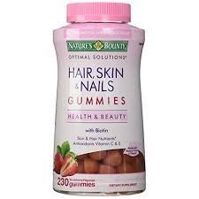 Nature's Bounty Optimal Solutions Women's Multivitamin Gummies 80 Count (Pack of 2) 50 mg of Collagen