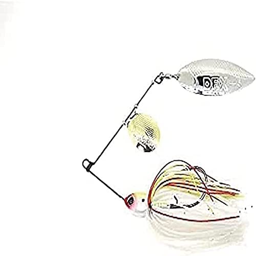 Berkley DEX Spinner Bait for Pike, Perch & Trout Fishing - Vibration Jig Lure with Spinner Blade