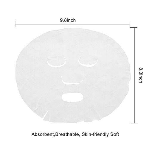 image for Jeanssar 100 Pieces Compressed Disposable Facial Mask Sheet Home DIY S