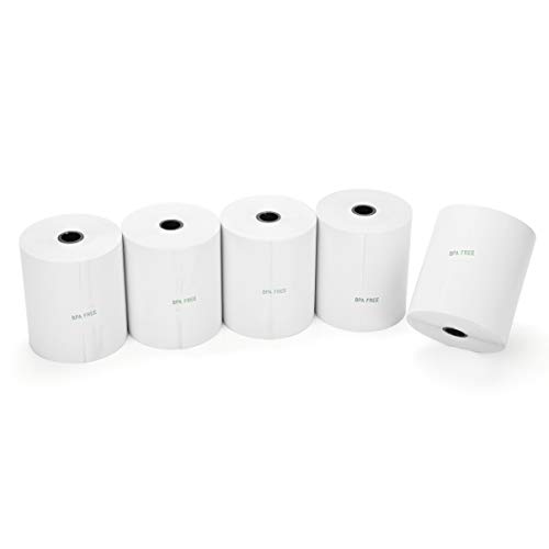 image for Methdic BPA Free Thermal Paper Rolls 3 1/8