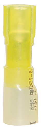 Ancor Marine Grade Products 12-10 AWG Heat Shrink Female Disconnects (3 Pack)
