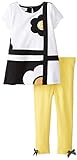 Bonnie Jean Little Girls' Flower Power Legging Set