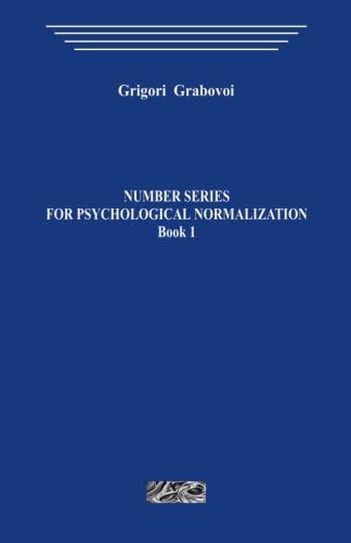 Number series for psychological normalization. Book1 Paperback – 14 Jun. 2013