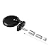 Bar End Convex Mirrors Inceased CNC Billet Side Rear View Mirrors for Motorcycle Honda Kawasaki Suzuki Yamaha Ducati KTM Harley Davidson BMW Victory Indian Aprilia Buell Triumph (SM001BK)