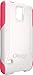 OTTERBOX COMMUTER SERIES Samsung Galaxy S5 Case - Retail Packaging Protective Case for Galaxy S5 - Neon Rose (White/Pink)