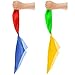 Magic Scarves Color Changing Silk Hanky Magic Props Scarf for Magic Trick Streets(2 Pieces) primary