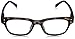 Peepers by PeeperSpecs Style One Rectangular Reading Glasses, Tortoise/Purple, 46 mm + 1.5
